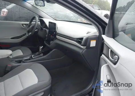 2020 Hyundai Ioniq Hybrid Blue from USA, damaged, VIN KMHC65LC2LU221414